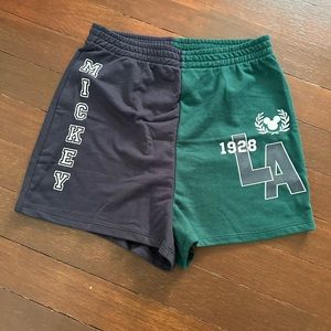 H&M printed sweatshorts, size M, Mickey design